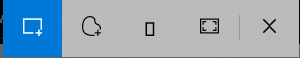 Snipping and Sketching tool