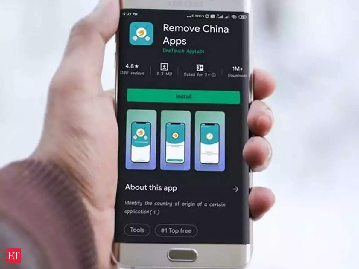 The second app Google had removed was “Remove China apps”
