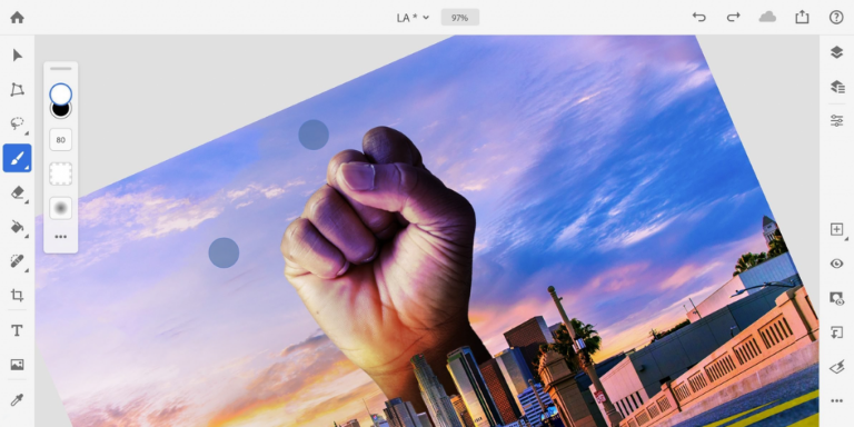 Adobe updates Photoshop for iPad with new selection mode with Edge Perfection