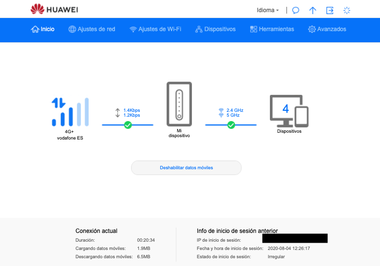 Huawei Router setup