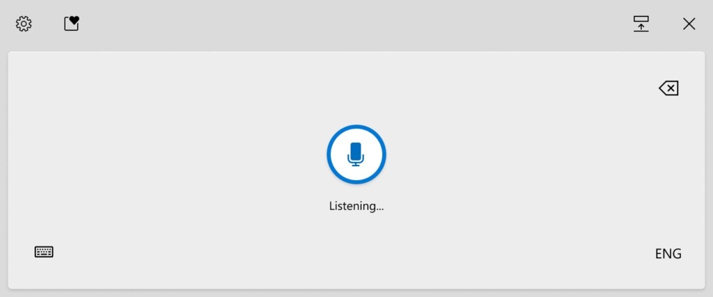 Windows voice search