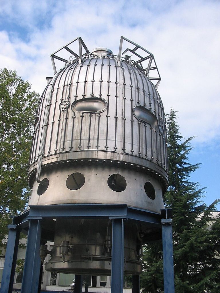 Big European Bubble Chamber, built in 1966 by CERN