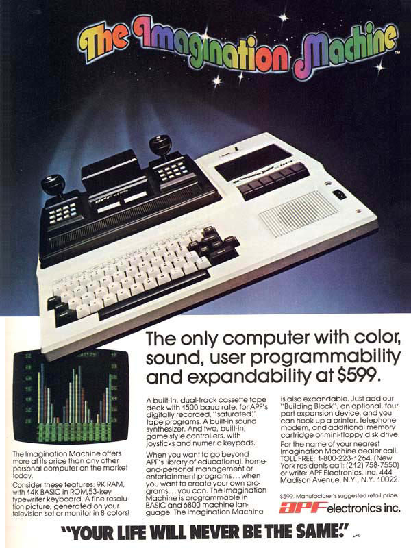 advertising computer in magazines
