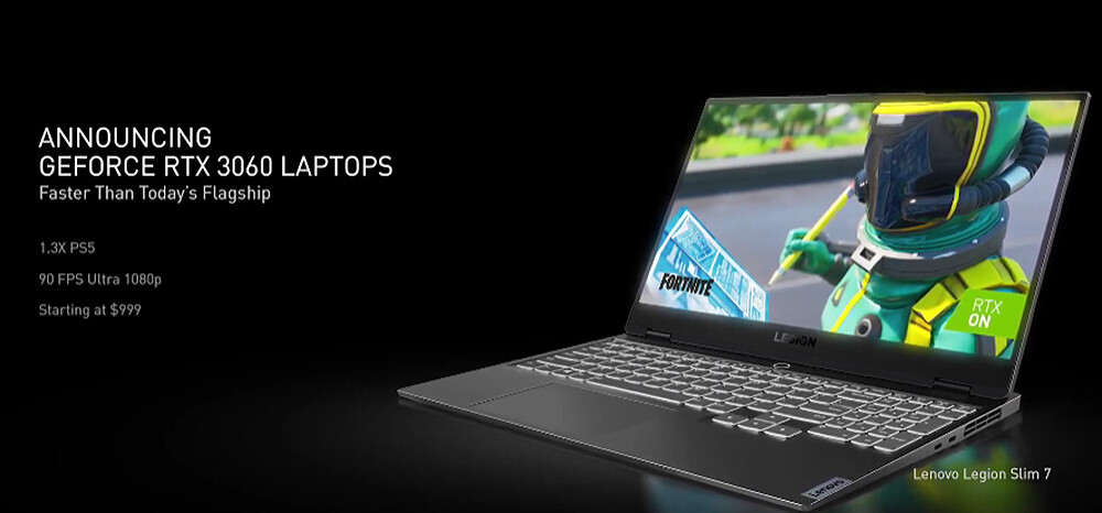 NVIDIA GeForce RTX 3060 Ti to laptops