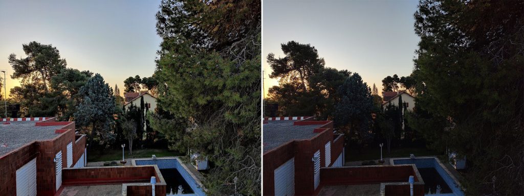 Ultra HDR active vs inactive