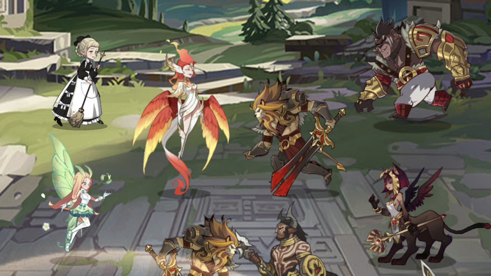 AFK Arena, best RPG games for iOS and Android