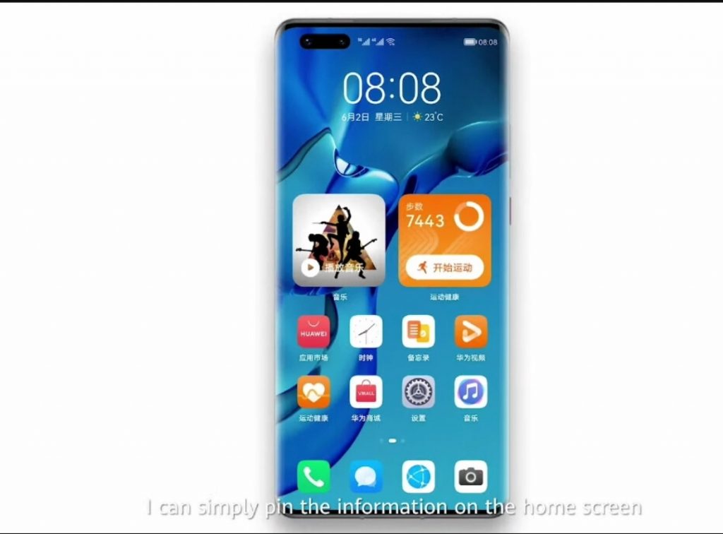 Huawei Harmonyos widgets