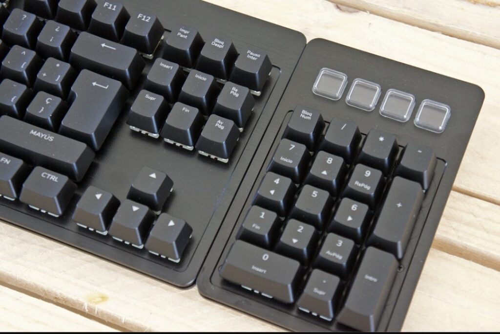 The Everest Max keyboard