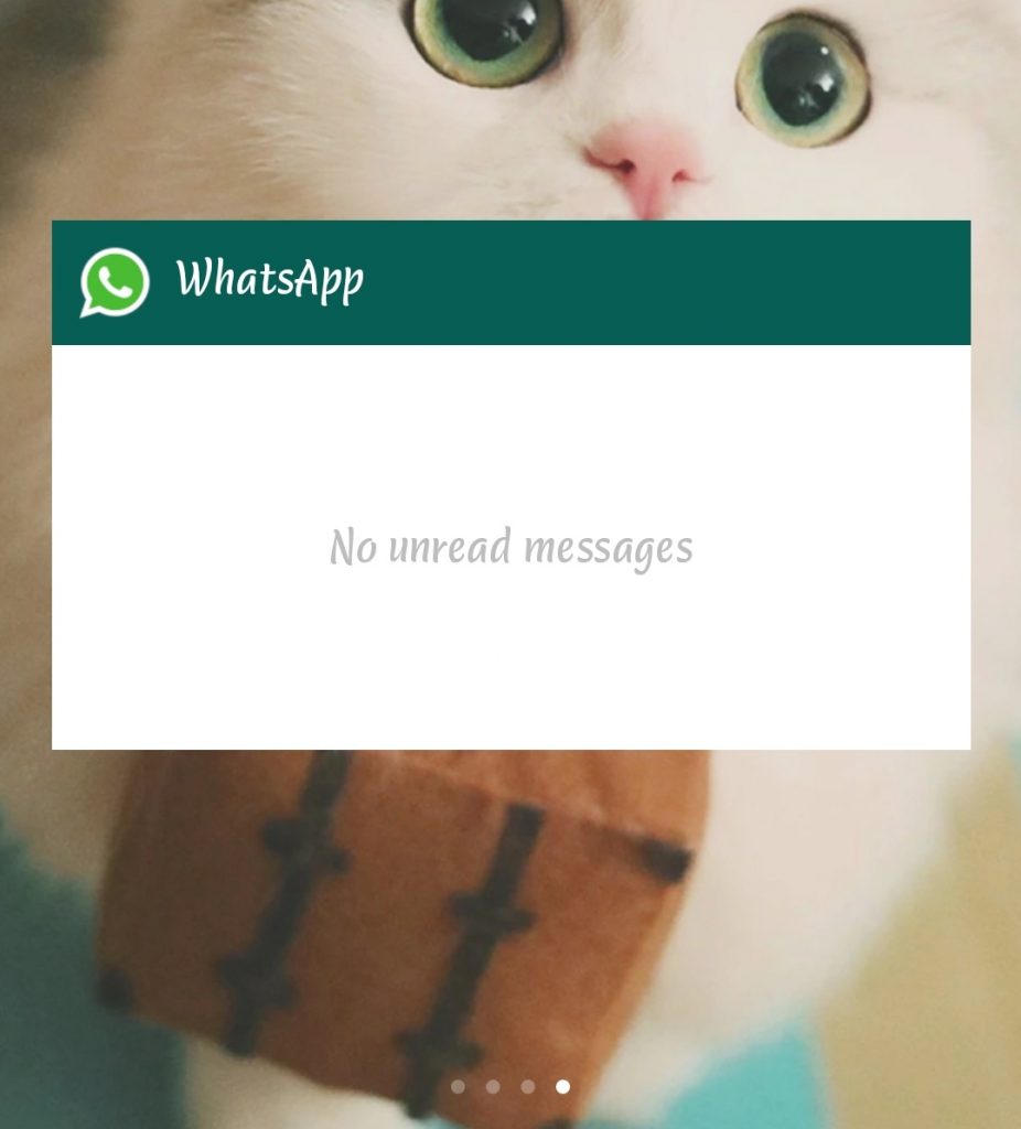 WhatsApp widget