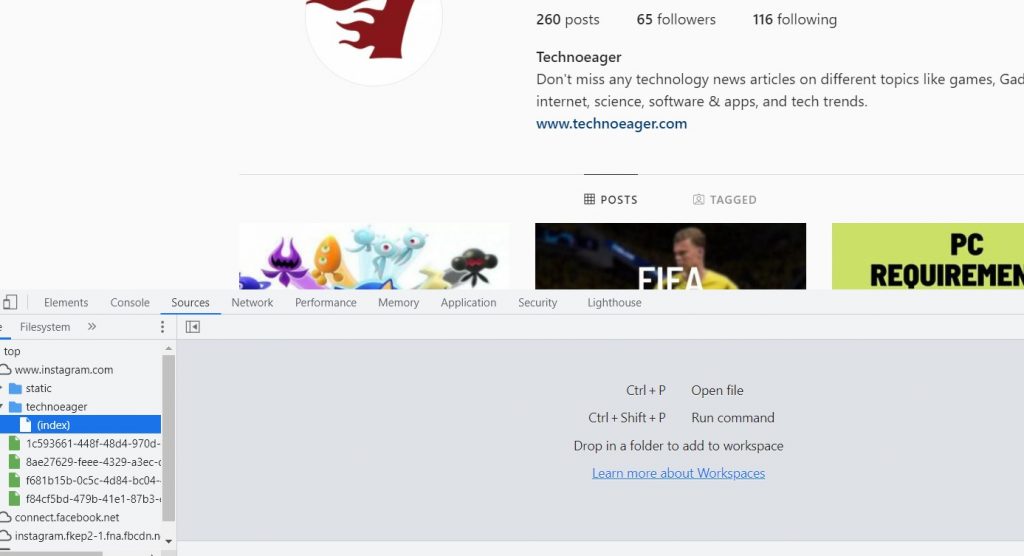 Chrome Developer mode