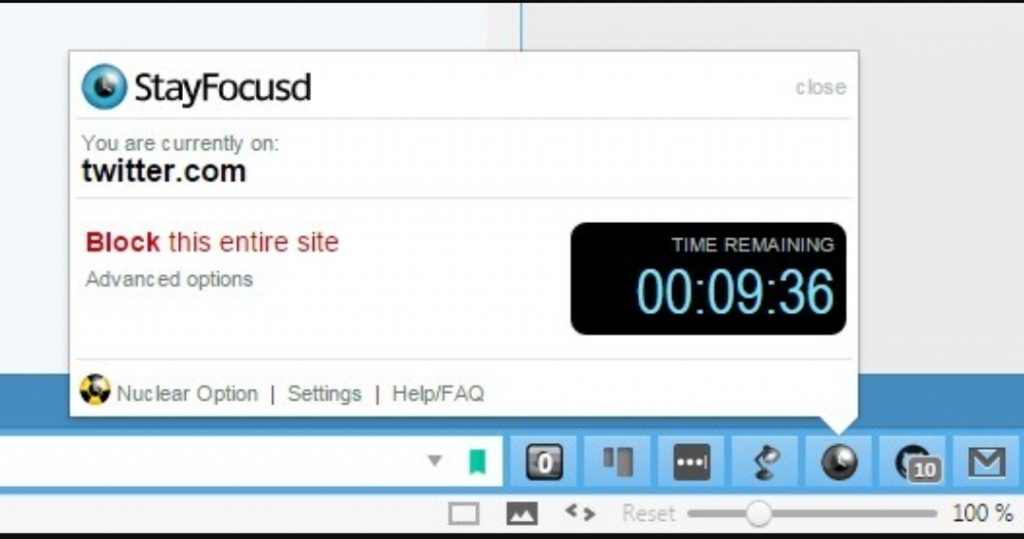 Stayfocused chrome extensions