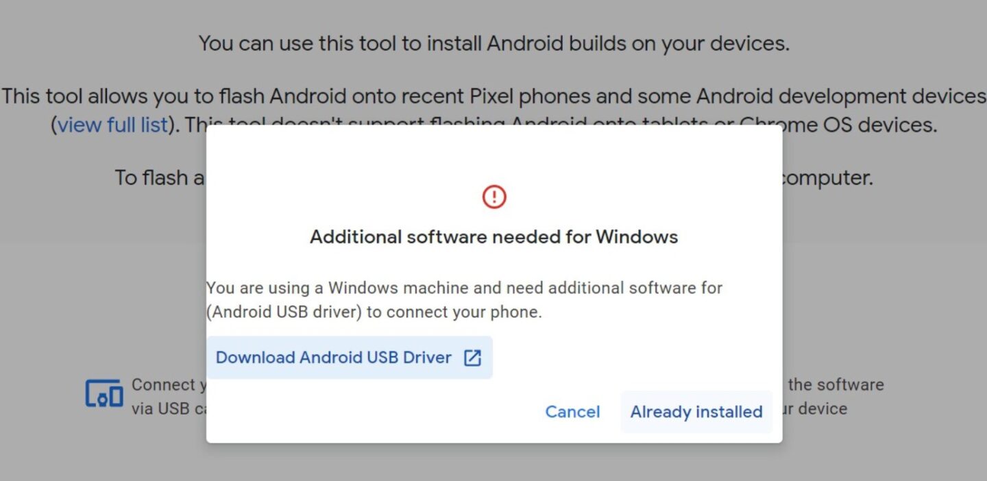 Android Flash Driver
