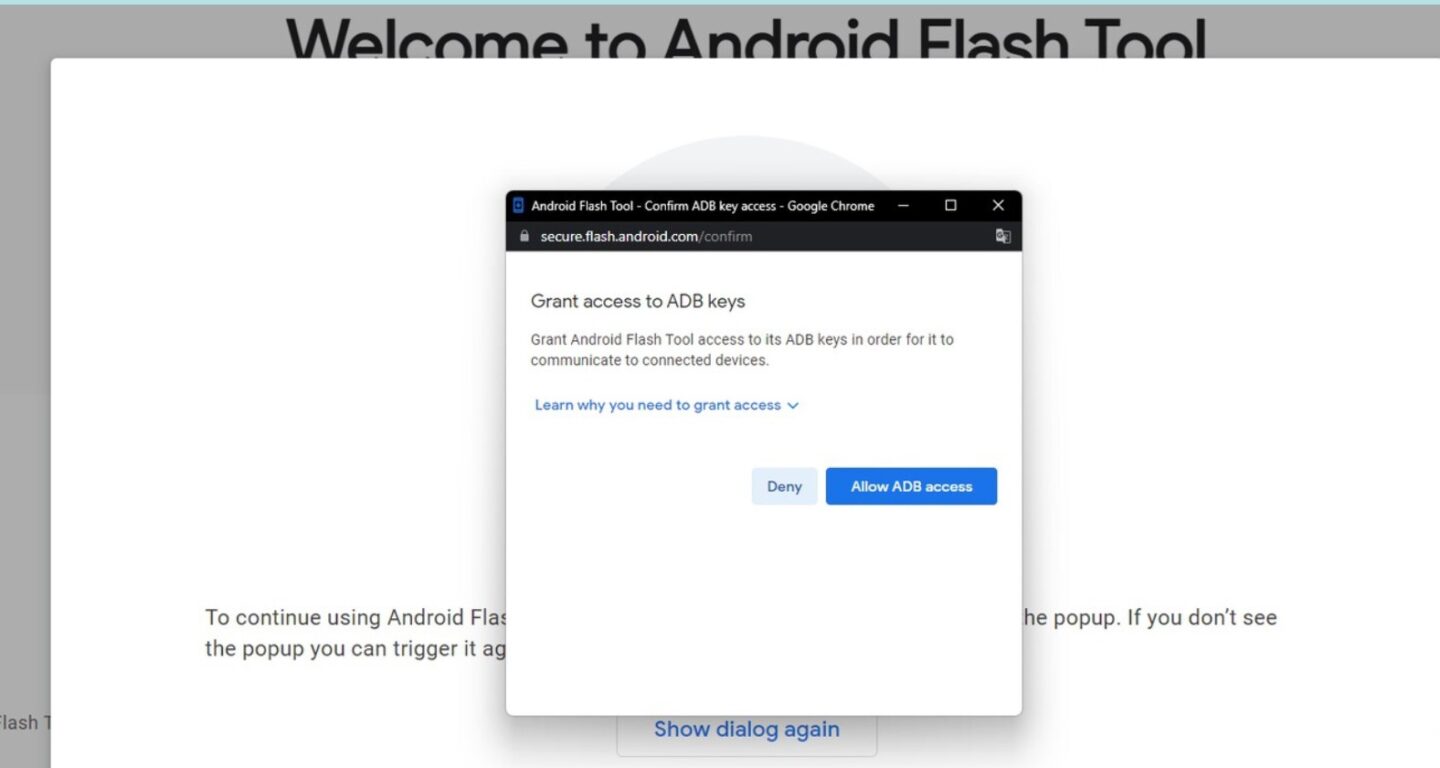 Android flash tool