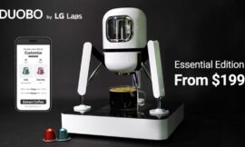 DUOBO: LG’s Customizable Coffee Machine with Capsule Mixing